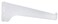 KnapeVogt Knape Vogt 180WH 8 8 White Shelf Brackets