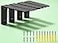Firmetal 6x 4Shelf Brackets diecast Formation Vertical Angle Premium Alloy Metal Heavy Duty Shelf Bracket high Strength Mounting Hardware Included Corner Brace JointPack of 4 6 INCH x4 INCHNo Beam