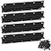 Aufuga L BracketHeavy Duty Corner BraceStainless Steel Corner BracketBlack Large Angle Brackets Metal Braces for Wood 8 8x1x1