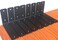 MHMYDZ 8 Pack L 6 x H 4 x W15 5mm Thick Black L Shelf Bracket Iron Shelf Brackets Metal Shelf Brackets Floating Shelf Shelf Supports with Screws