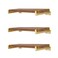EZYDECOR Shelf Bracket 12 Inch Gold Shelf Brackets Wall Mounted Industrial Shelving Brackets Metal Shelf Support with Lip 6 Pack