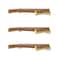 EZYDECOR Shelf Bracket 10 Inch Gold Shelf Brackets Wall Mounted Industrial Shelving Brackets Metal Shelf Support with Lip 6 Pack