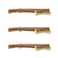EZYDECOR Shelf Bracket 10 Inch Gold Shelf Brackets Wall Mounted Industrial Shelving Brackets Metal Shelf Support with Lip 6 Pack