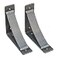 Rustic Red Door Co. RRD Heavy Duty Fireplace Mantel Brackets 2 Pack Countertop Support Hand Welded Rustic Farmhouse Decor 8x9x25 Natural Steel