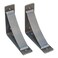 Rustic Red Door Co. RRD Heavy Duty Fireplace Mantel Brackets 2 Pack Countertop Support Hand Welded Rustic Farmhouse Decor 8x9x25 Natural Steel