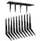 HEART ART 10 Pack Shelf Bracket 10 Inch Heavy Duty Shelf BracketsFloating Shelf Bracket L BracketsMetal Shelf Brackets for Wall 10L x 8H x17W