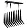 HEART ART 10 Pack Shelf Bracket 10 Inch Heavy Duty Shelf BracketsFloating Shelf Bracket L BracketsMetal Shelf Brackets for Wall 10L x 8H x17W