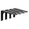Firmetal 10x 6Shelf Bracket L Shelf Bracketsmax Load 300lbs Premium Alloy Metal Heavy Duty Shelf Bracket high Strength Mounting Hardware Included countertop SupportCorner BracePack of 4