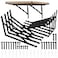 qiwuhai 8 Pcs Heavy Duty Shelf Brackets Floating Metal Shelf Brackets Metal Wall Mount L Shaped Shelves Support Angle Brackets for Heavy Duty Floating Shelves Shelf Brackets 984 x629 inch