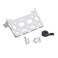 Leviton Plastic Universal Shelf Bracket for Structured Media Center 49605AUB