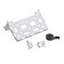 Leviton Plastic Universal Shelf Bracket for Structured Media Center 49605AUB