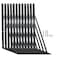 MHMYDZ 12 Pack L18 x H 12 Black Heavy Duty Shelf Brackets with Screws Metal Shelf Brackets Shelf Support Angle Brackets for Shelves L Brackets Heavy Duty Floating Shelf