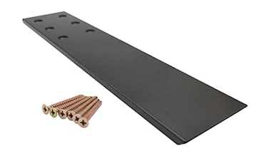 PetrelWing 3Pack Countertop Support BracketTop MountSolid Heavy Duty Knee Wall Hidden Granite Countertop Support Floating Shelf BracketShelf Bracket HardwareSet of 312 InchDIY ProjectsScrews Included