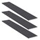 WEKIS 16 Inch Countertop Support Bracket 3 Pack Solid Iron Heavy Duty Hidden Flat Floating Shelf Brackets Top Mount Knee Wall Support Mantel Bracket Hardware for Wood Granite Quartz Countertop