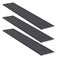 WEKIS 16 Inch Countertop Support Bracket 3 Pack Solid Iron Heavy Duty Hidden Flat Floating Shelf Brackets Top Mount Knee Wall Support Mantel Bracket Hardware for Wood Granite Quartz Countertop
