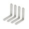 Ulifestar 4 PCS Adjustable LShape Corner Brace ULIFESTAR Heavy Duty Thicken Stainless Steel Joint Right Angle Brackets L Slotted Support Shelf Bracket for PC CaseFixing Furniture100x120x3mm394x472x012