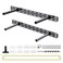 Craftersmark 2pcs Floating Shelf Hardware Heavy Duty Hidden Shelf Brackets SupportWall Mounting Invisible Floating Shelves Bracket with Jig 18 x 8 x 15 with Tools