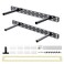 Craftersmark 2pcs Floating Shelf Hardware Heavy Duty Hidden Shelf Brackets SupportWall Mounting Invisible Floating Shelves Bracket with Jig 18 x 8 x 15 with Tools