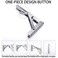 Storystore Folding Shelf Brackets 8 Inch Heavy Duty Stainless Steel Collapsible Shelf Bracket for Bench Table Space Saving DIY Bracket Max Load 550lb 4 PCS