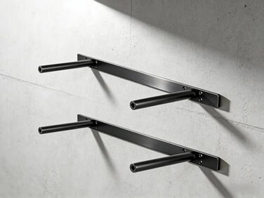 Picesa Hidden Shelf Brackets Floating Shelf Bracket Additional Brackets NO Kits 22 Inch 2 Pcs