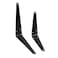 SLKEYS 24 Pack Shelf Brackets 10 x 8 Inch Heavy Duty Black Metal Floating Shelf Brackets Wall Mount LShaped Corner Braces for Wood Boards