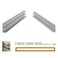 Crafterspirit 2pcs Floating Shelf Bracket for Live Edge Wood Hidden Heavy Duty Fireplace Mantel Bracket Invisible Floating Shelf Hardware Wall Mounted Shelf Support 150 lbs Load Capacity 18 inch2pcs