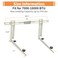 Delmoar Mini Split Air Conditioner Bracket Outdoor Wall Mounting Bracket for Ductless Mini Split Air Conditioner Heat Pump Systems Universal700018000 Btu AC Units Heavy Duty Support up to 270 LBS