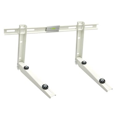 Delmoar Mini Split Air Conditioner Bracket Outdoor Wall Mounting Bracket for Ductless Mini Split Air Conditioner Heat Pump Systems Universal700018000 Btu AC Units Heavy Duty Support up to 270 LBS