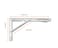 Teng Lang Folding Shelf Brackets Max Load 330 lb Heavy Duty Stainless Steel Collapsible Wall Mounted Shelf Brackets for Table Space Saving DIY Bracket Pack of 2 Silver 2packs 16 Inch