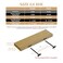 Crafterspirit 4pcs Wall Shelf Brackets Heavy Duty Floating Shelf Bracket HiddenInvisible Black Shelving Brackets Decorative Floating Shelf Hardware Heavy DutyMetal Shelf Support Bracket84pcs