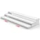 Jojocross Spice Rack Organizer for Cabinet 3 Tier Expandable Spices Storage Great for Kitchen Cabinets CupboardPantry and Countertop More 1 PackWhite