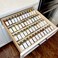 MIUKAA Clear Acrylic Spice Drawer Organizer 4 Tier 2 Set Expandable From 13 to 26 Drawer Seasoning Organizer Kitchen Spice Rack Tray for DrawerCountertop Jars not included