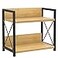 Giikin Countertop Shelf Organizer 2 Tier Kitchen Spice Rack Organizer for Countertop Wood Coffee Counter Shelf Organizer for Home Bamboo S