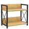 Giikin Countertop Shelf Organizer 2 Tier Kitchen Spice Rack Organizer for Countertop Wood Coffee Counter Shelf Organizer for Home Bamboo S
