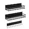 Umomi Magnetic Spice Rack for Refrigerator 3 Pack Magnetic Shelf for Refrigerator Movable Magnetic Basket is Used for Side Storage in Ovens Microwaves or Washing Machines