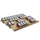 Angimio Bamboo Spice Rack Drawer Organizer 8 Pieces Set 11 Wide Per Piece Combine Pieces Into 22 Wide Rack 11 or 22