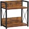 Giikin Kitchen Countertop Organizer 2 Tier Spice Rack Organizer for Pantry Kitchen Counter Shelf Wood Coffee Station Organizer Brown M