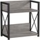 Giikin Countertop Shelf Organizer 2 Tier Coffee Organizer for Desktop Grey Counter Shelf Spice Rack for Kitchen Grey M
