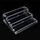 evron Pantry Organization and Storage Clear Plastics Spice Rack Organizer for Cabinet Countertop ASSEMBLY REQUIRED 3 Tier Organizer Versatile Tierd Shelf Organizer 105