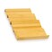 WodGod Bamboo Spice Rack For Drawer4Pcs Tier Stackable Seasoning Storage Organizer Insertfor Kitchen Condiments Storage InsertJars Not IncludedCombined Size189 D x 95 W x 18 H