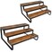 VOKEEH 2 Pack 3 Tier Expandable Spice Rack Organizer 138 to 26Display Riser Stand Kitchen Cabinet Countertop Pantry Coffee Bar Display Shelf for Spice Liquor Perfume Makeup Figure Dolls Collection