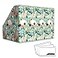 ANSSDO 6 Pack Cardboard Magazine Holder Premium Magazine File Organizer Large Volume Storage Box as Book Bins or Folder Holder for Desk Teal Floral