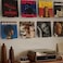 BLOLYO Black Vinyl Record Shelf Wall Mount 8 PackAcrylic Album Record Holder DisplayVinyl Record Shelf Stand and Wall Mount DisplayAcrylic Record Frame Show Your Favorite LP Black