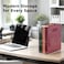 CLASSIC ACRYLIC File Organizer for Desk This Acrylic Storage Box is great for Office Organization Its Modern Acrylic Magazine Holder makes a Great Gift for HomeWork Space