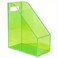 Mutellstory Acrylic Magazine Rack Desk File Holder Organizer for Office Desktop Vertical Magazine Storage Box 12 x 10 x 5 Neon Gren