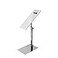 BNN BNN 1 Pack Silver Adjustable Hieght Shoe Display Riser Sandal Shoe Store Metal Shoe Display Stand Rack Holder
