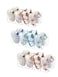 NUOLUTH Clear Acrylic Kids Shoe Rack for Closet Organizers and Storage Small Shoe Rack 4 Sections Toddler Baby Shoe Storage Organizer Stackable Shoe ShelfKids Closet Organizers and Storage3Pack