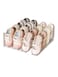 NUOLUTH Clear Acrylic Shoe Rack for Kids 2 Pack Clothing Drawer Organizer Baby Dresser Organizer 4 Sections Stackable Baby Shoe Organizer for Closet Nursery Entryway Toddler Shoe Storage Shelf