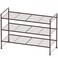 Simple Houseware 3Tier Stackable Shoes Rack Storage Shelf Bronze