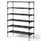 Kitsure Shoe Rack NonWoven Shoe Rack Shelf Shoe Organizer for Closet Entryway Garage Corridor Stackable Shoe Shelves 275 Wide 6 Tier Black